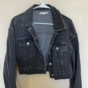 PacSun black jean jacket
